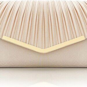 Elegant Women's Envelope Clutch Bag with Detachable Chain for Perfect Occasions